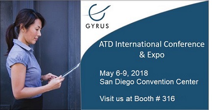 Gyrus Systems to Showcase the Latest GyrusAim Learning Cloud at ATD 2018