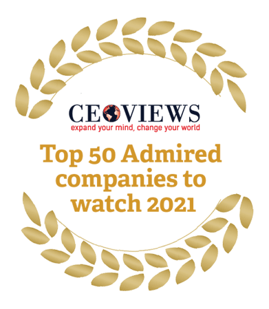 “Top 50 Admired companies to watch 2021” by The CEO Views Magazine