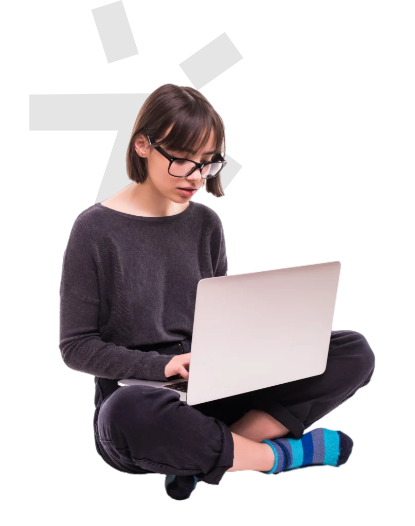 person with laptop 2 Employee training
