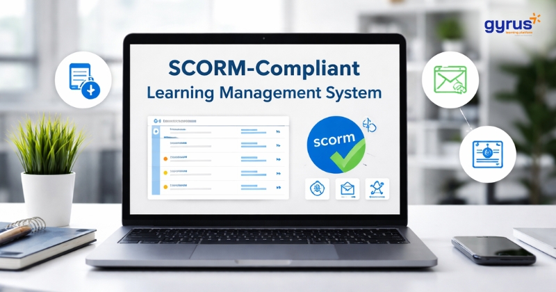 SCORM-compliant learning management system